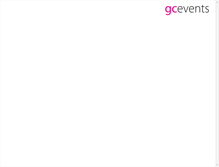 Tablet Screenshot of gcevents.com